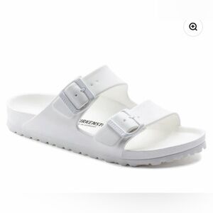 Birkenstock Arizona White Sandals